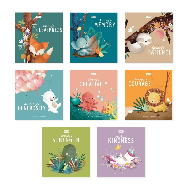 Little Strengths Board Book Collection – Set of 8