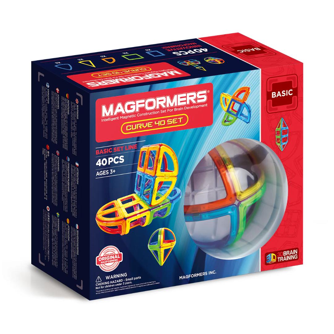 Magformers Curve Set (40pcs) - Step4 Magformers Curve Set (40pcs)