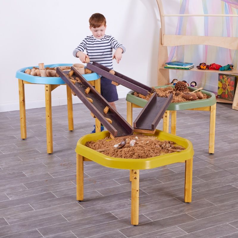 Natureplay Wooden STEM Channels (3pcs) - Step4 Natureplay Wooden STEM Channels (3pcs) - Image 2