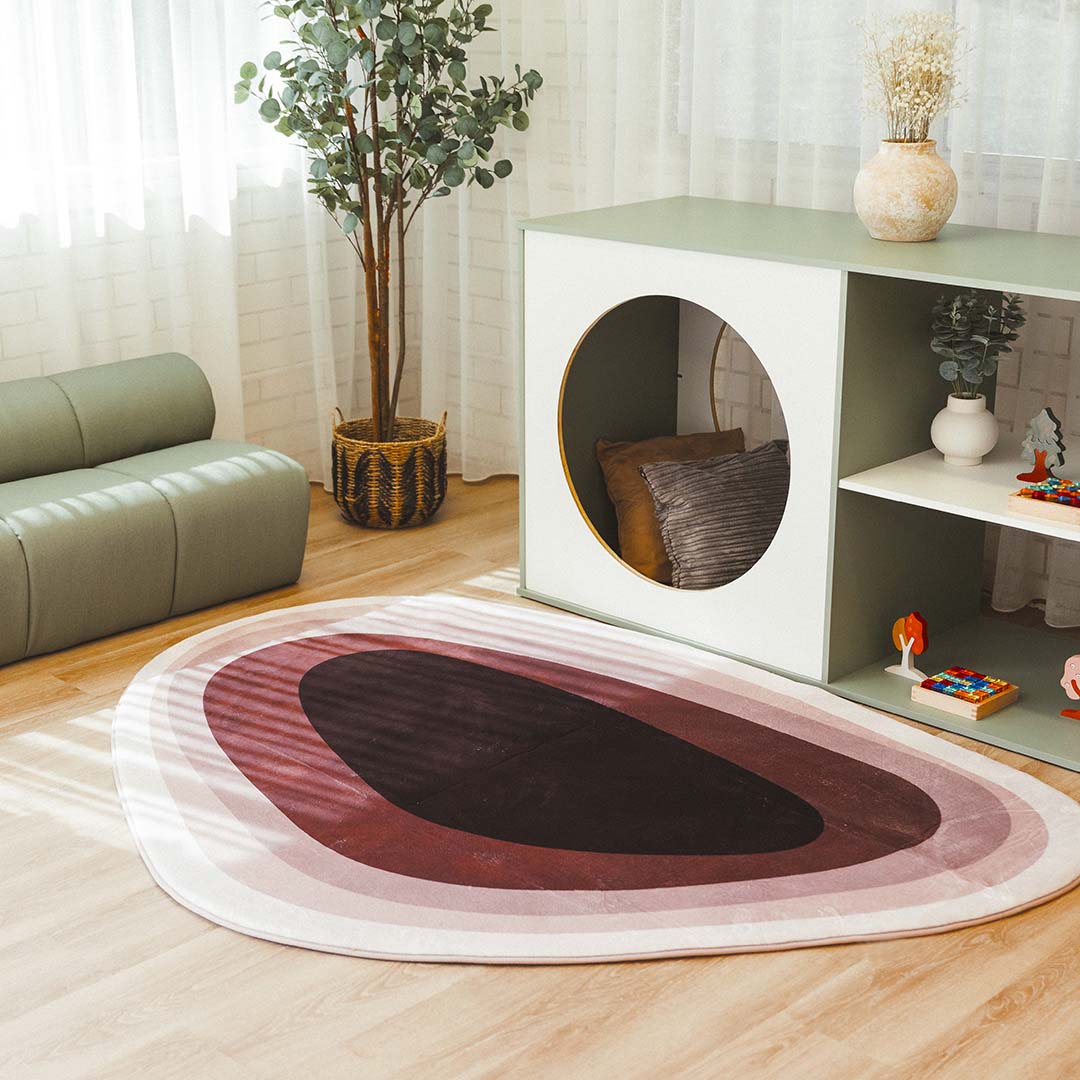 Blush Pebble Memory Foam Mat - 1.5 x 2m - Step4 Blush Pebble Memory Foam Mat - 1.5 x 2m - Image 2