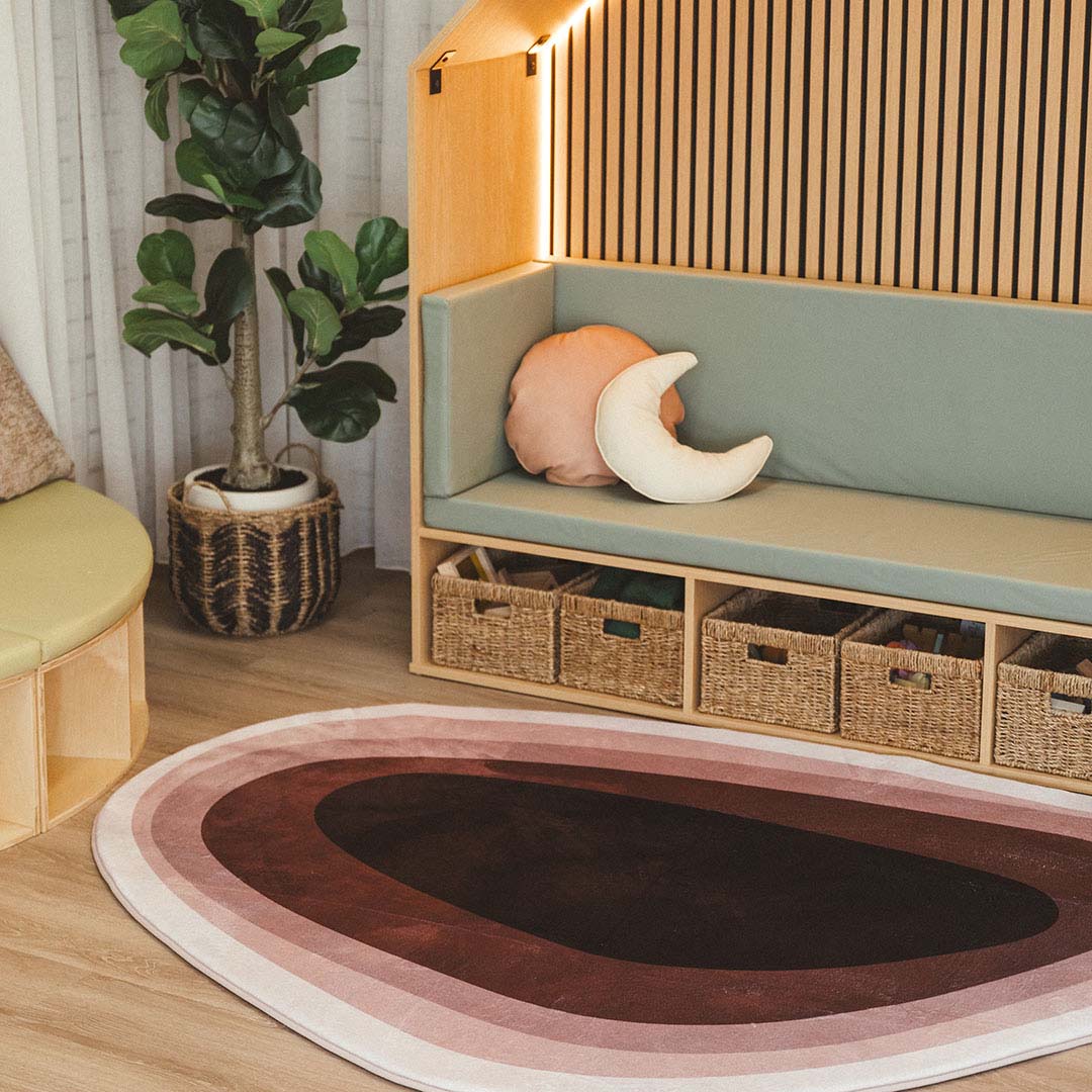 Blush Pebble Memory Foam Mat - 1.5 x 2m - Step4 Blush Pebble Memory Foam Mat - 1.5 x 2m - Image 3