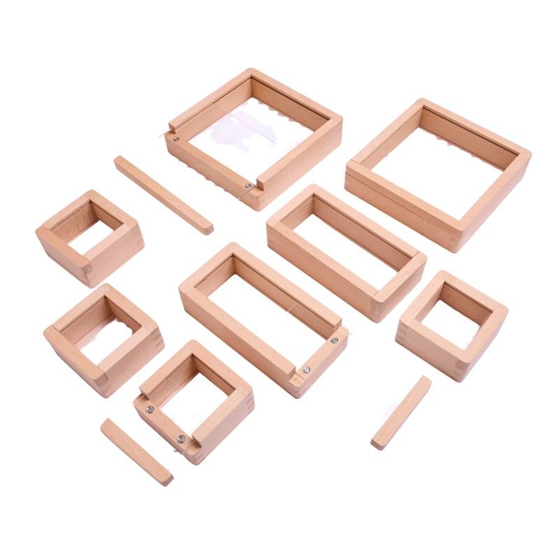 Magnetic Treasure Blocks with Magnifiers - Set of 8