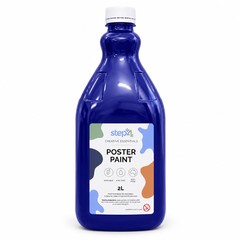 Step4 Poster Paint Blue (2L)