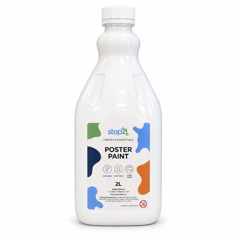 Step4 Poster Paint White (2L)