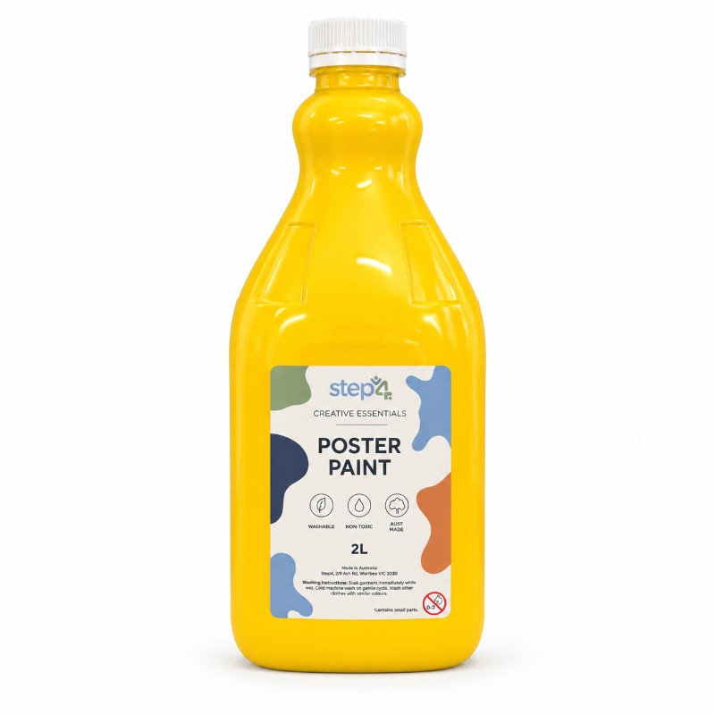 Step4 Poster Paint Yellow (2L)