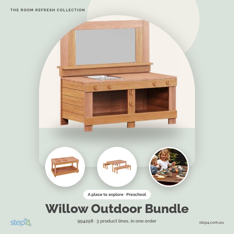 Willow Outdoor Preschool Play Bundle